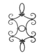 Ornament H-790xL-380mm, profil 12x12mm zdobený bez povrch. úpravy