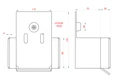 MEDIO-Klasik samonosný systém 98x98x5 mm pro posuvné brány do 450 kg / 8,5 m otvor (C399M/Zn 1x 6 m pozinkovaný profil, C395M KLASIK 2ks, C396M 1ks, C397M), běžný provoz - slide 3