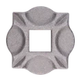 Patka 100 x 100 mm, otvor 30 x 30 mm - slide 0