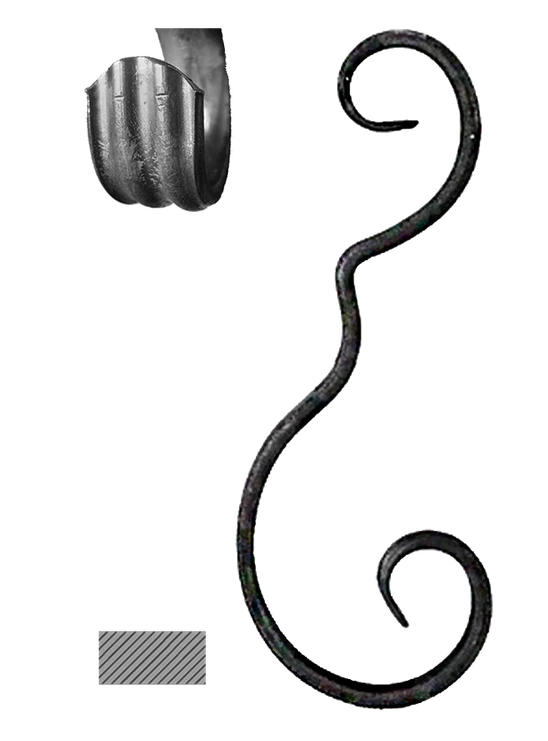 Prvek 12 x 6 mm, 220 x 83 mm