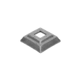 Krytka odlévaná, 42 x 42 x 13 mm, díra: 13 x 13 mm - slide 0