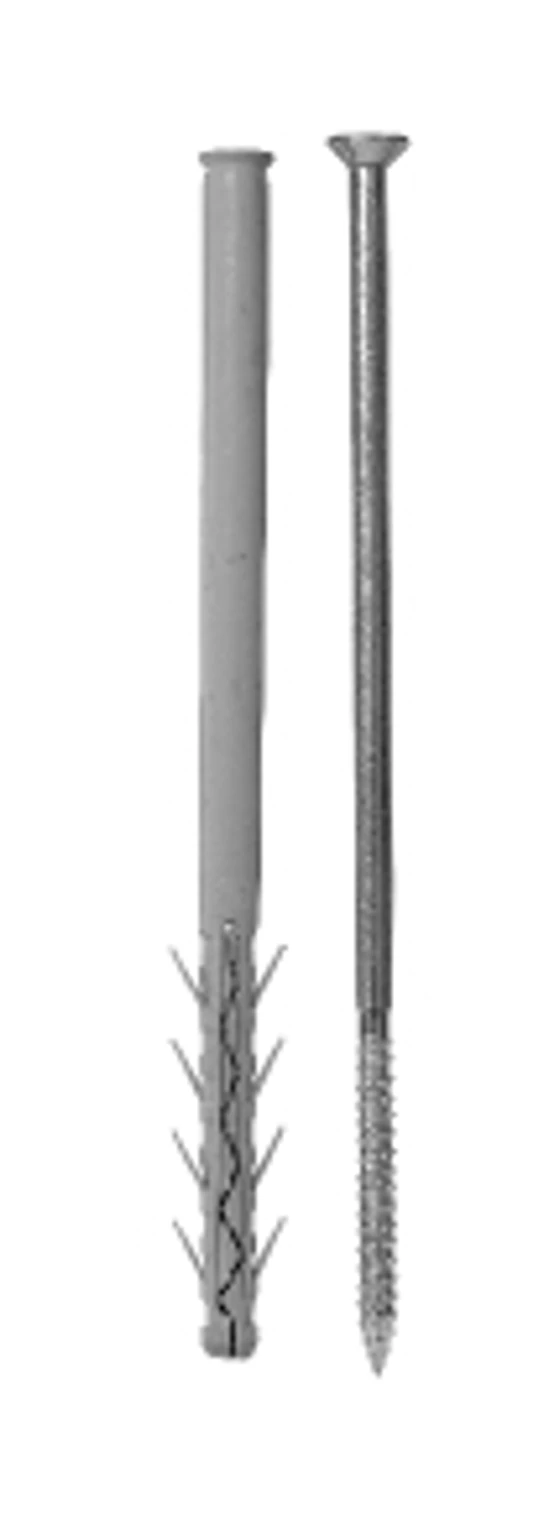 Hmoždinka plastová rámová 8 x 100 mm, zápustná hlava