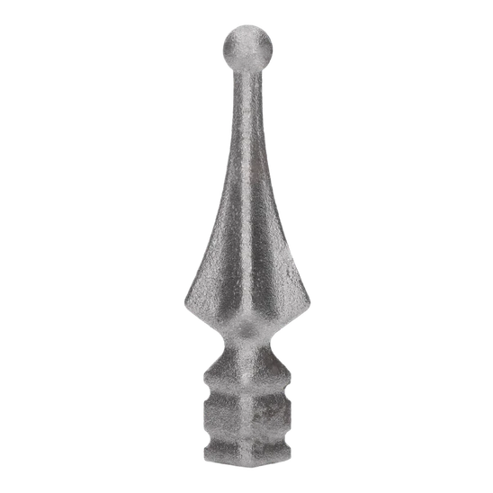 Špic kovaný 125x30mm, rozměr napojení 20x20mm, bez povrchové úpravy