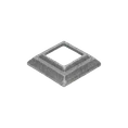 Krytka 62x62x16mm s otvorem 31x31mm, odlitek - slide 0