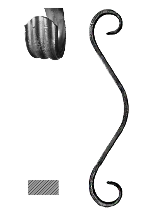 Prvek 14 x 6 mm, 250 x 50 mm