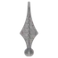 Špic, 180x60mm, podstavec ø 30mm, výkovek